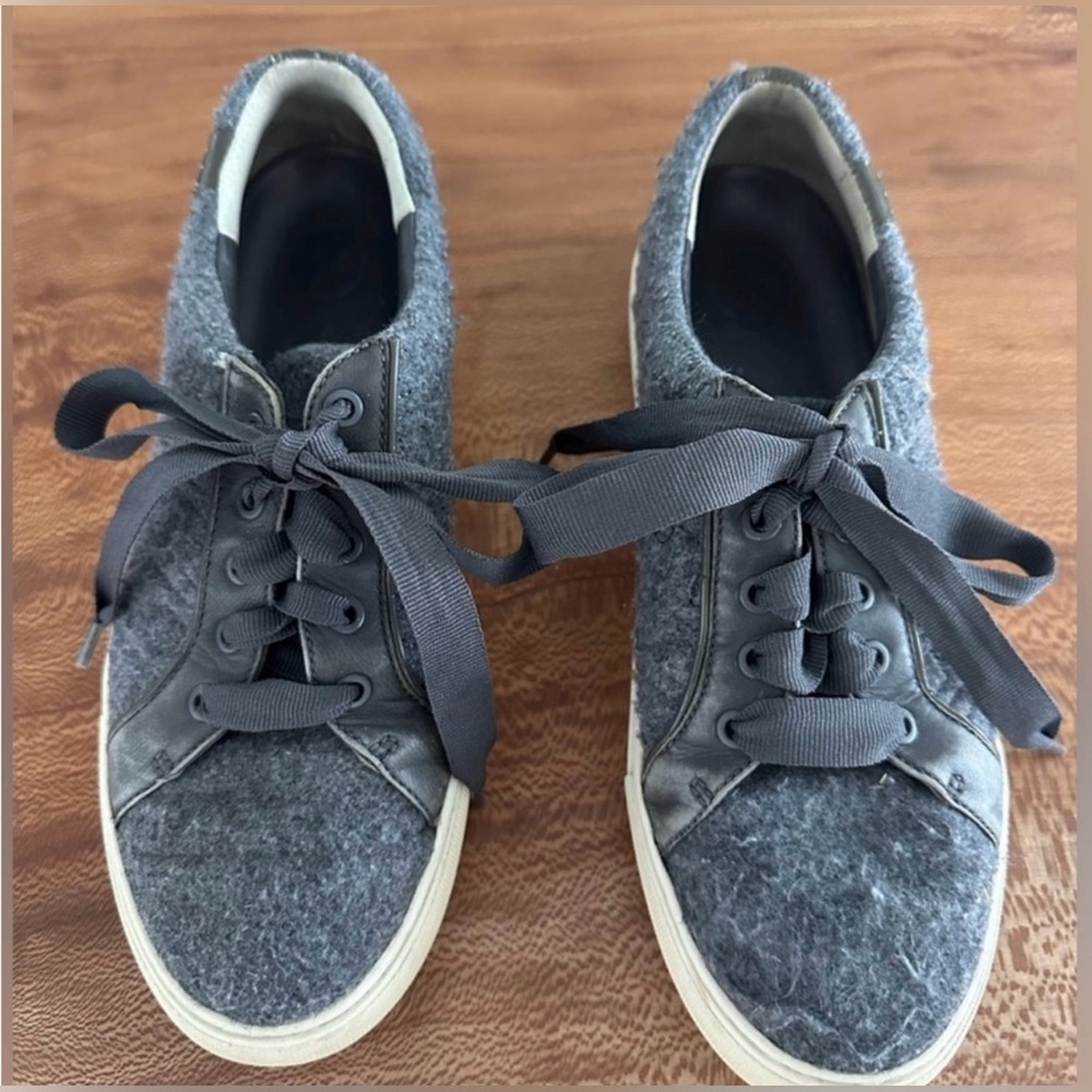 Tory Burch Marion Quilted Lace Up Sneakers